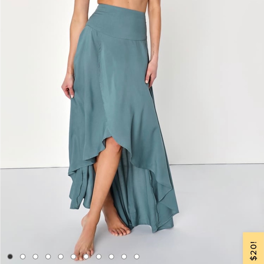 Women’s O’Neill high low flowy maxi skirt size S